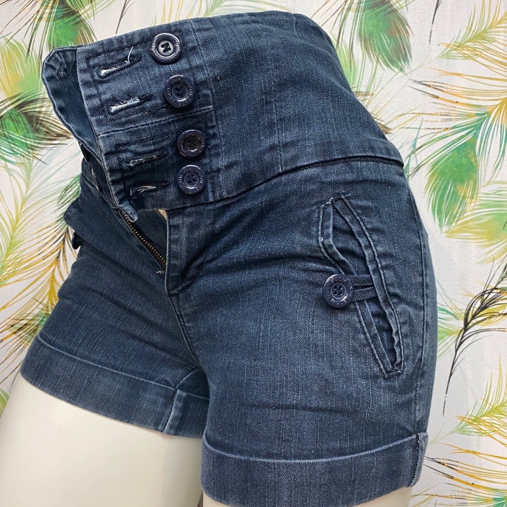 High Waisted Jean Shorts